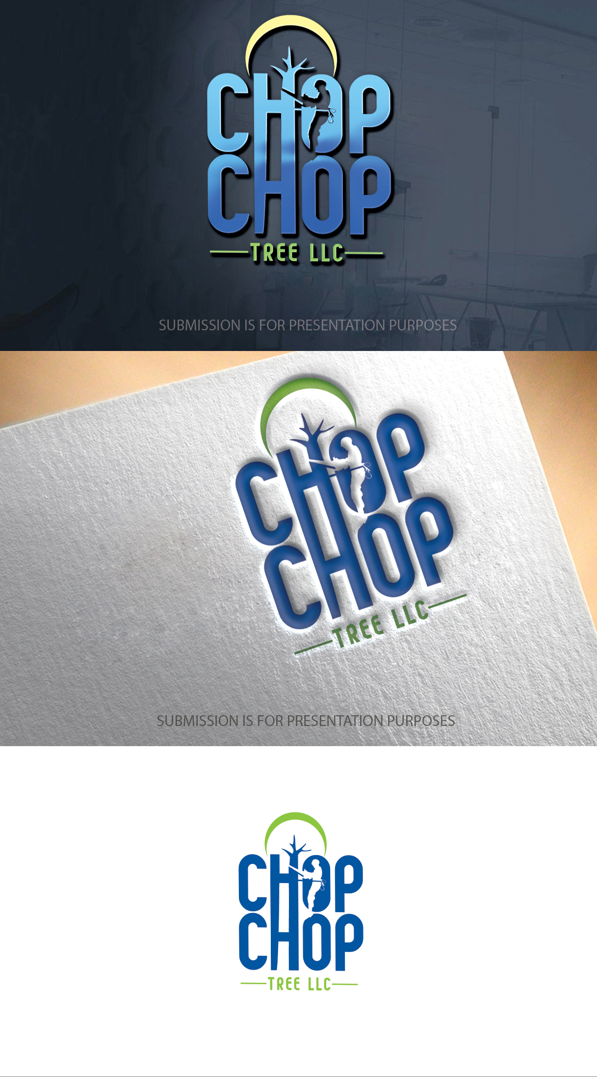 Logo Design by graphicevolution for Chop Chop Tree LLC | Design #26529387