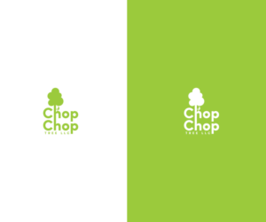 The company name is: Chop Chop Tree LLC | Logo Design by uitaki