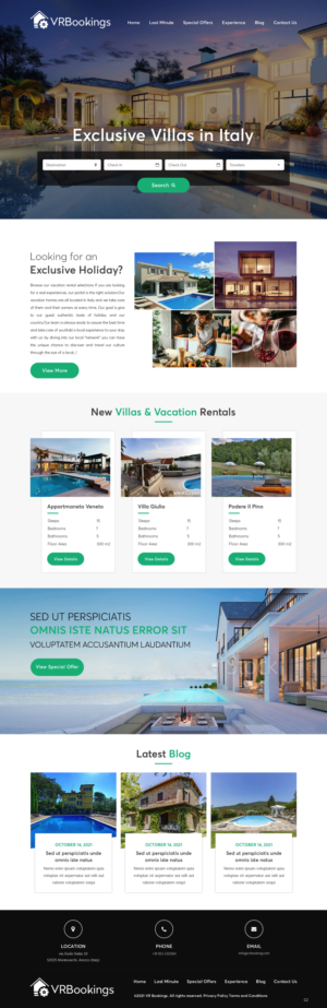 Web Design by pb for Trading Estate Service S.r.l. | Design: #26519243