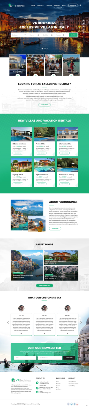 Web Design by pb for Trading Estate Service S.r.l. | Design #26519247