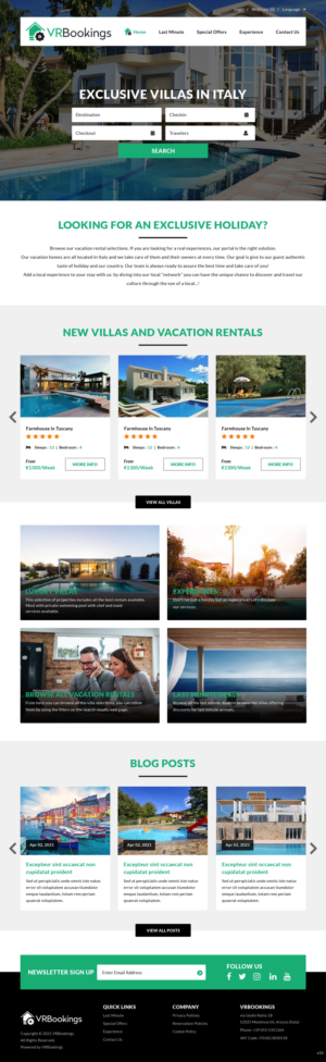 Web Design by pb for Trading Estate Service S.r.l. | Design: #26519250