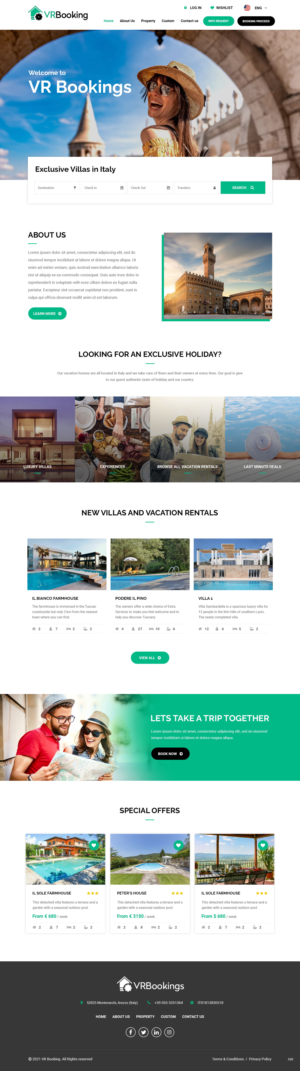 Web Design by pb for Trading Estate Service S.r.l. | Design: #26519251