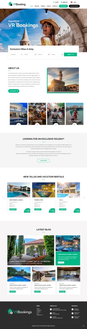 Web Design by pb for Trading Estate Service S.r.l. | Design: #26533208