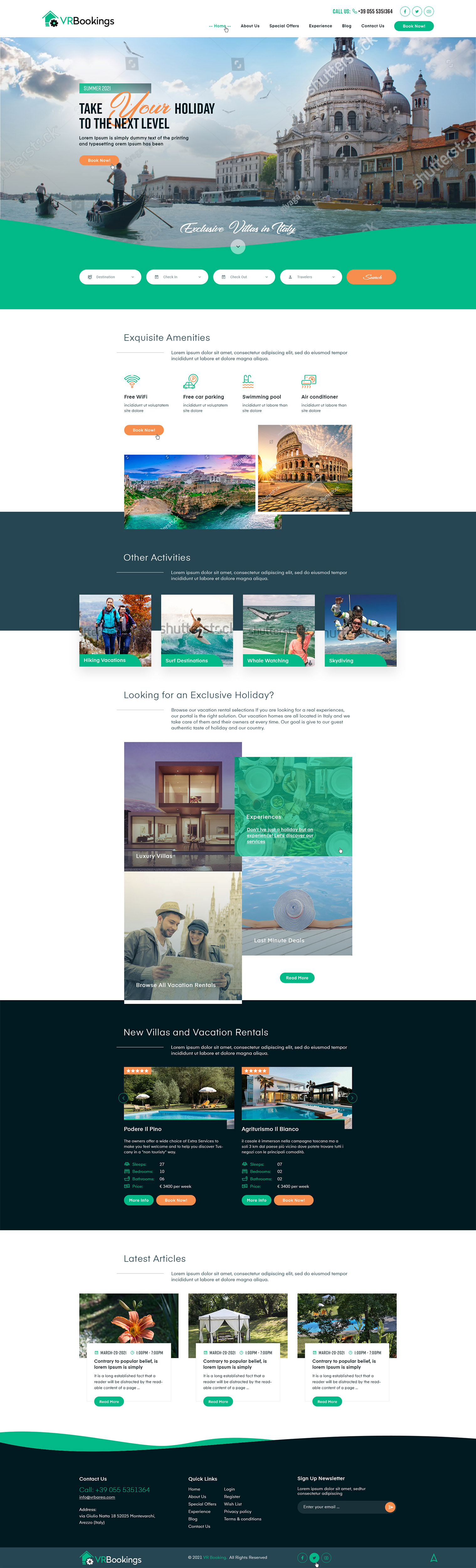 Web Design by Ved Web Services for Trading Estate Service S.r.l. | Design #26519104