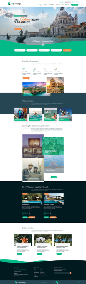 Web Design by Ved Web Services for Trading Estate Service S.r.l. | Design #26519104