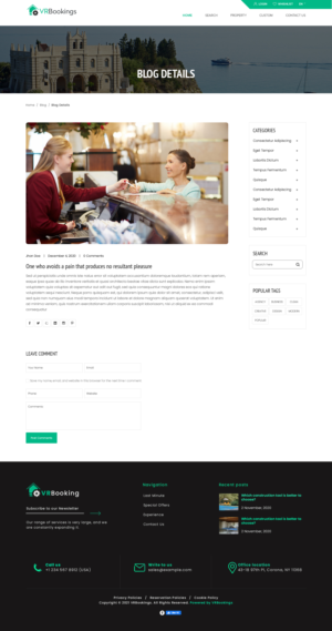 Web Design by sai.designer87 for Trading Estate Service S.r.l. | Design: #26562908