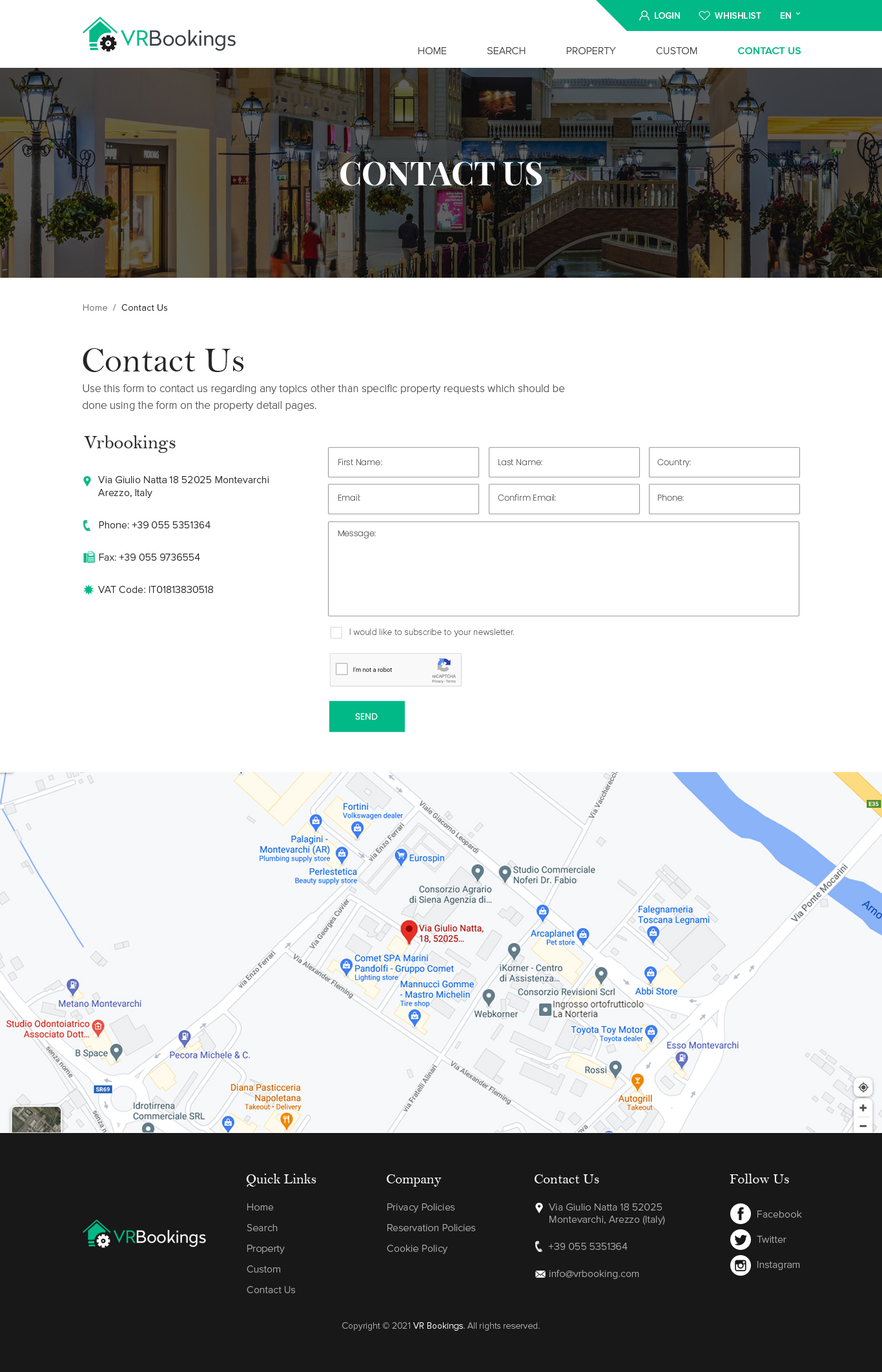 Web Design by sai.designer87 for Trading Estate Service S.r.l. | Design #26570686
