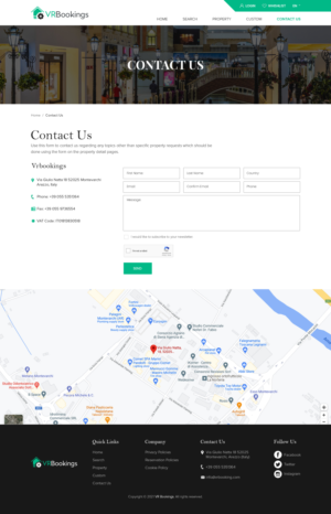 Web Design by sai.designer87 for Trading Estate Service S.r.l. | Design: #26570686