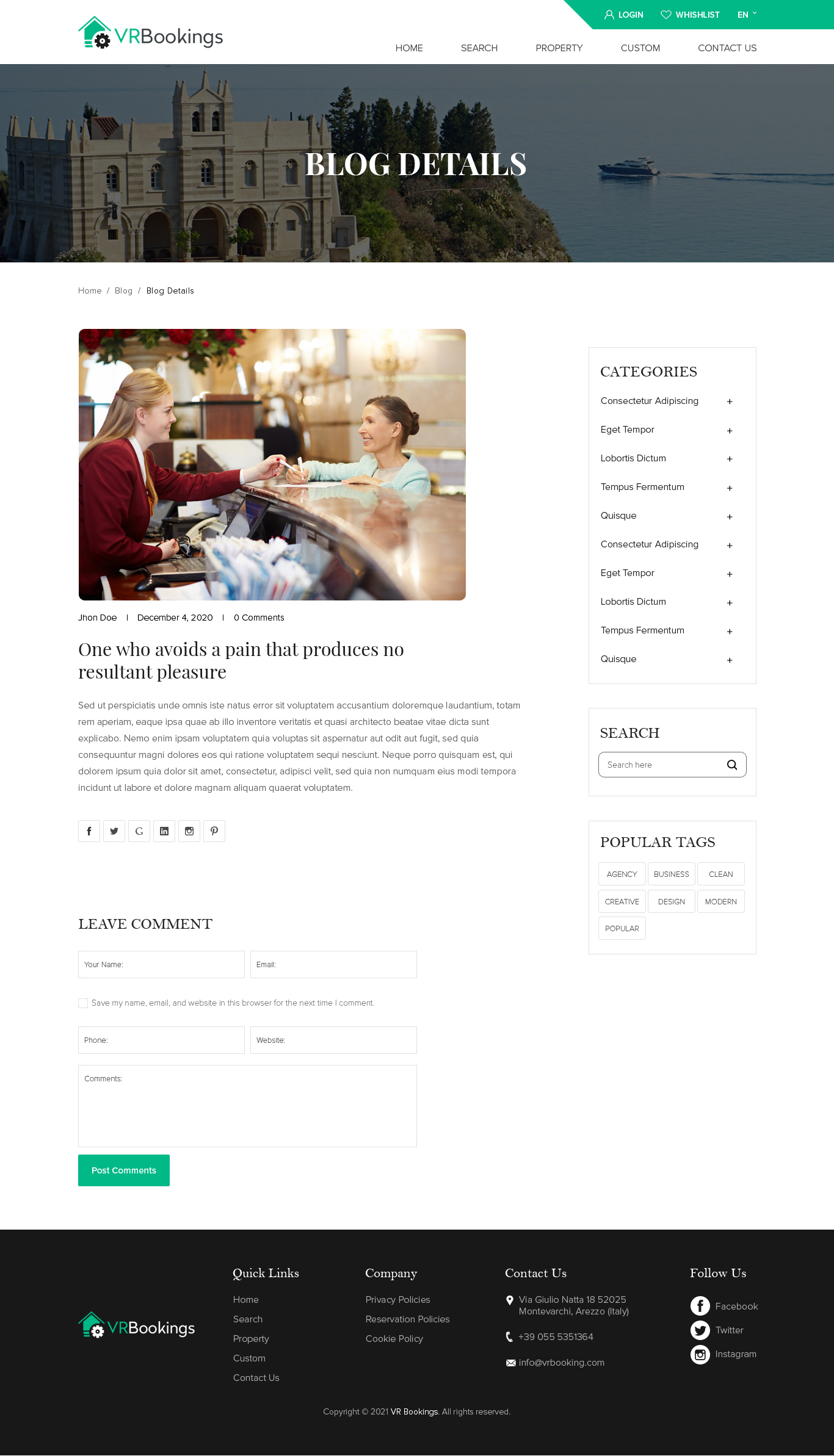 Web Design par sai.designer87 pour Trading Estate Service S.r.l. | Design #26570687