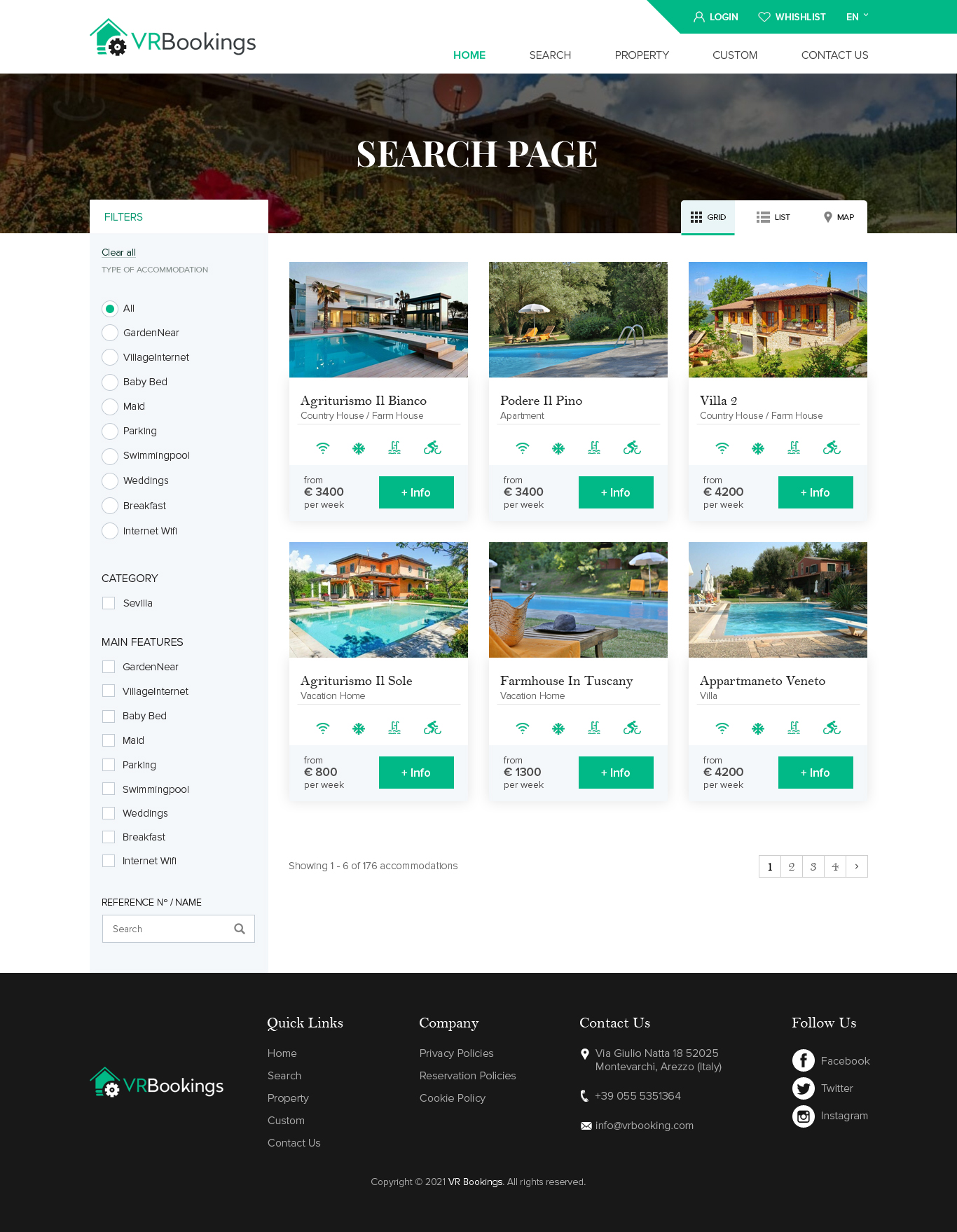 Web Design by sai.designer87 for Trading Estate Service S.r.l. | Design #26570697
