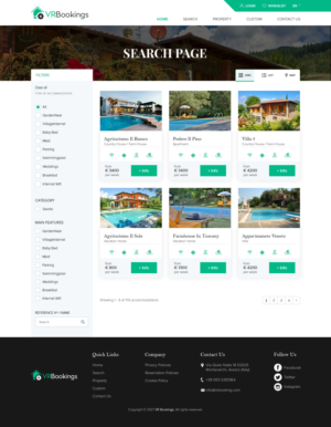 Web Design by sai.designer87 for Trading Estate Service S.r.l. | Design: #26570697