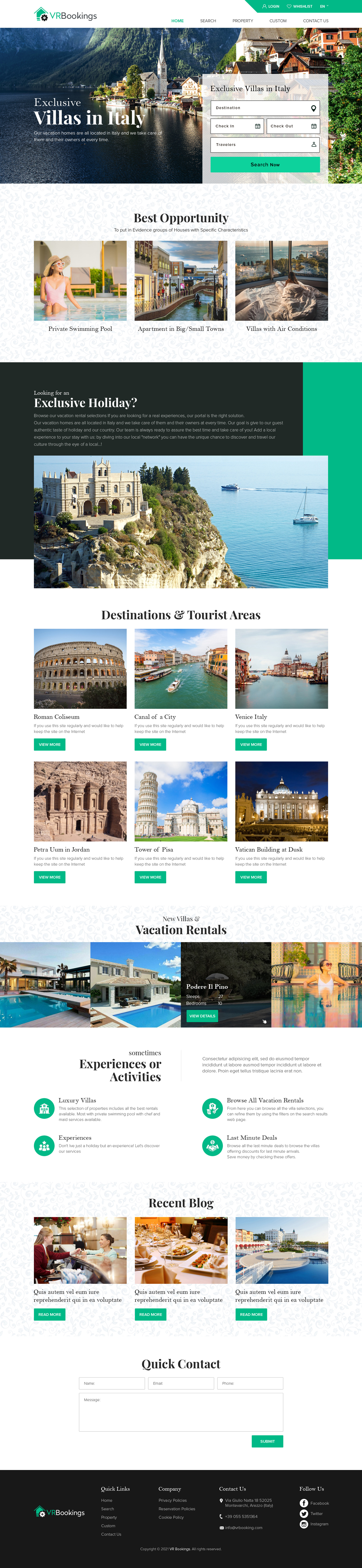 Web Design by sai.designer87 for Trading Estate Service S.r.l. | Design #26570700
