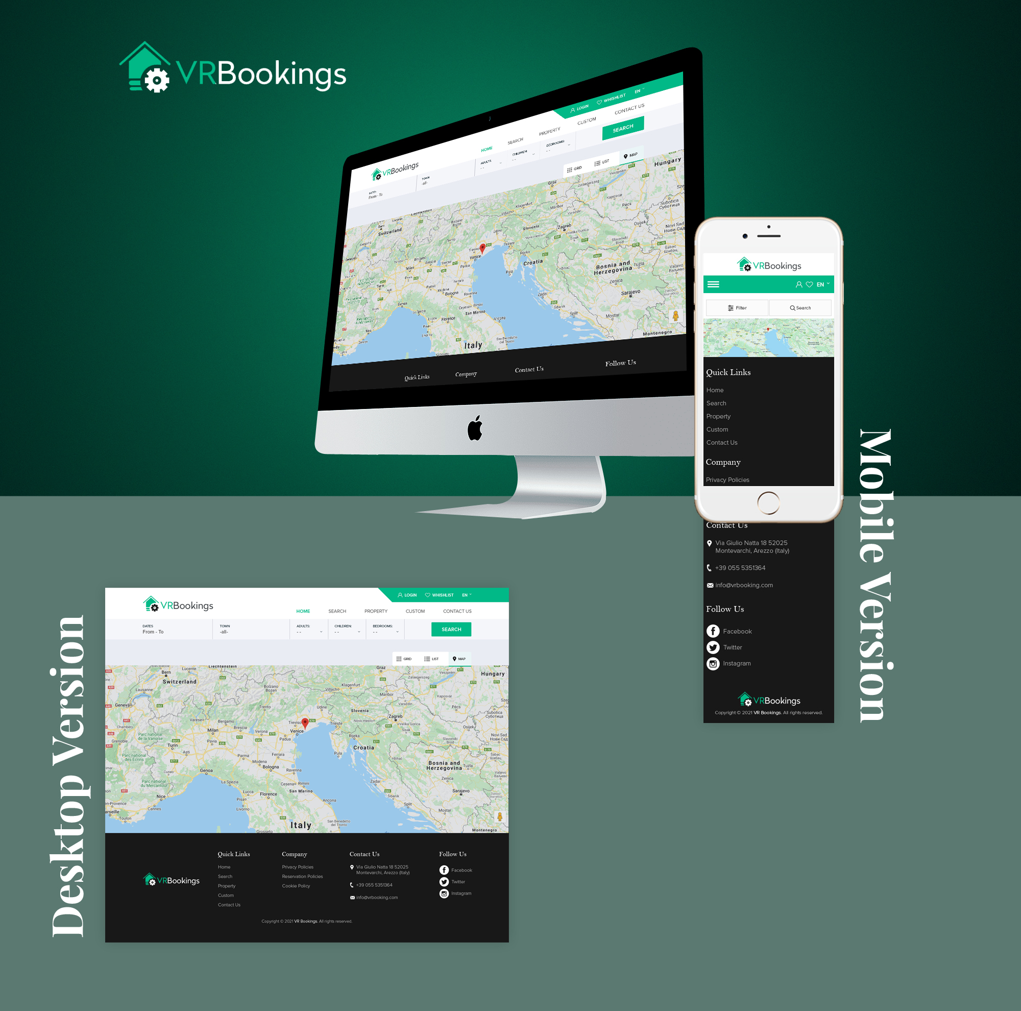 Web Design by sai.designer87 for Trading Estate Service S.r.l. | Design #26577959