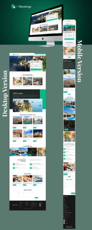 Web Design by sai.designer87 for Trading Estate Service S.r.l. | Design: #26577963