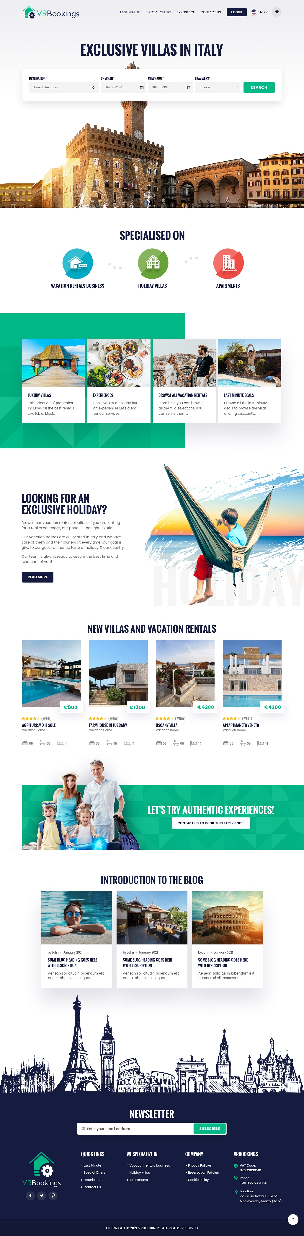 Web Design by syrwebdevelopment for Trading Estate Service S.r.l. | Design #26557032