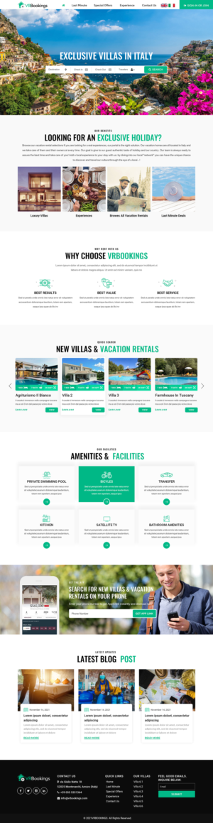 Web Design by Titan Eagle for Trading Estate Service S.r.l. | Design: #26524579