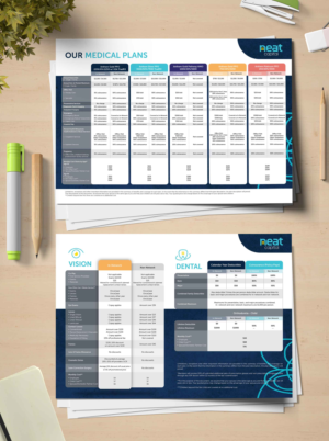 Neat Loans Benefits Summary | Diseño Gráfico por Pixper