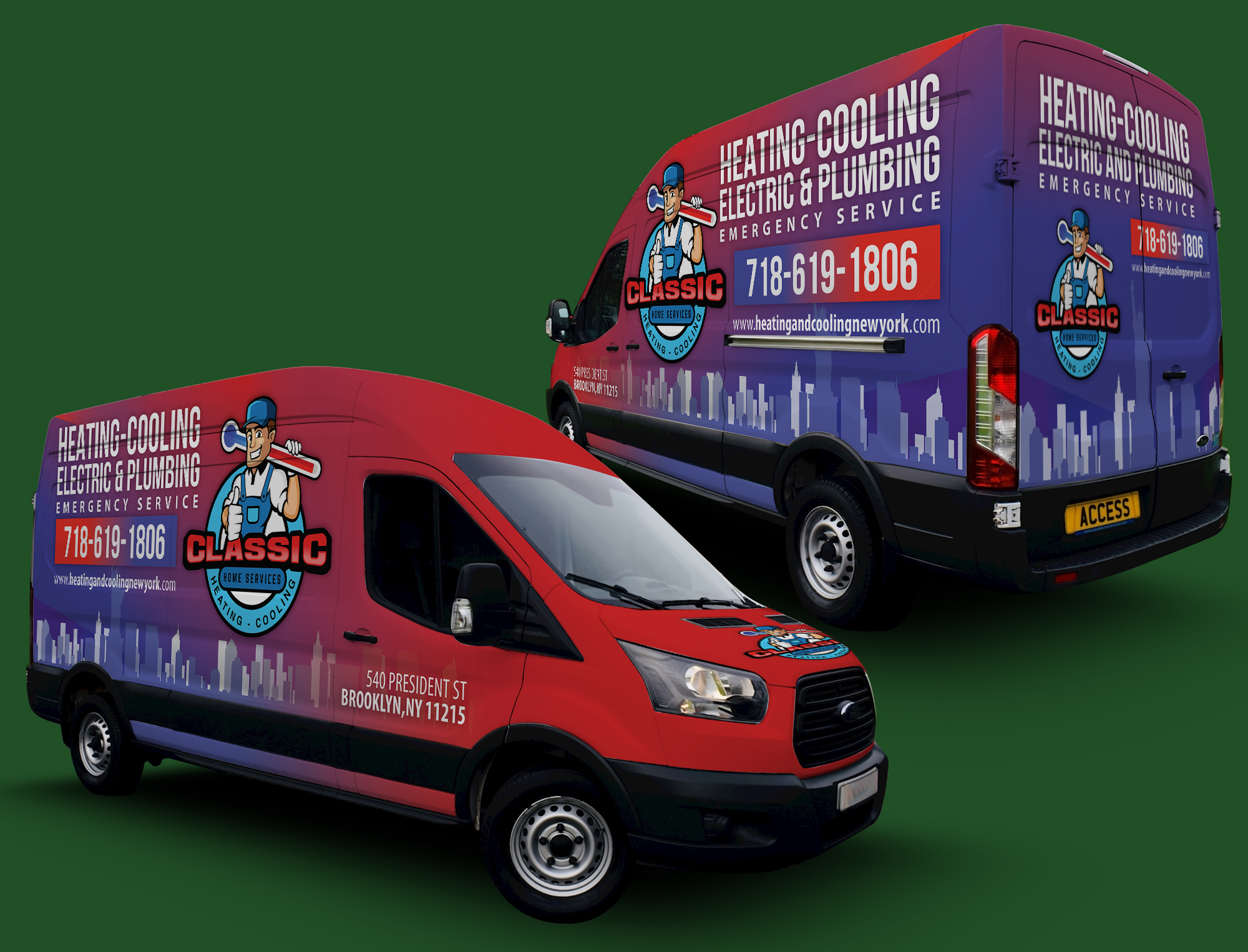 Diseño de Rotulación de Vehículo por DesignConnection Impressive Sol para Classic Home Services | Diseño: #26551148