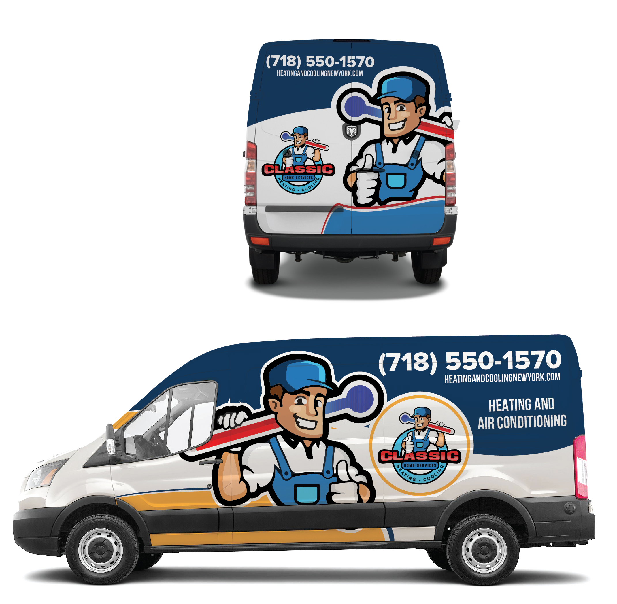 Car Wrap-Design von Shumaila Kiran für Classic Home Services | Design #26520406