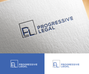 Progressive Legal | Logo Design by step forward 2