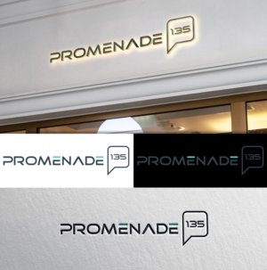 Promenade 135 OR Promenade One Thirty Five | Logo-Design von Blessing Angel