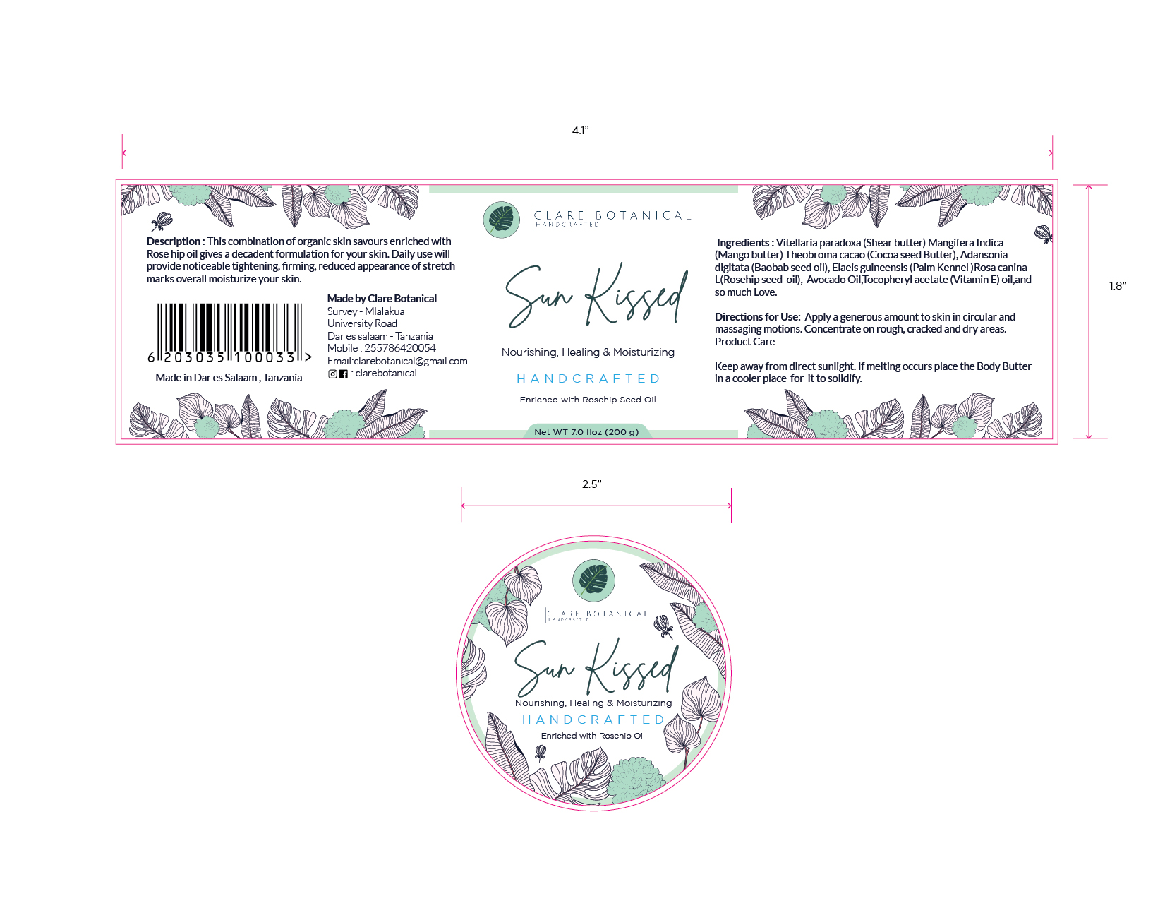 Packaging Design by Priyo Subarkah for Clare Haule | Design #26579869