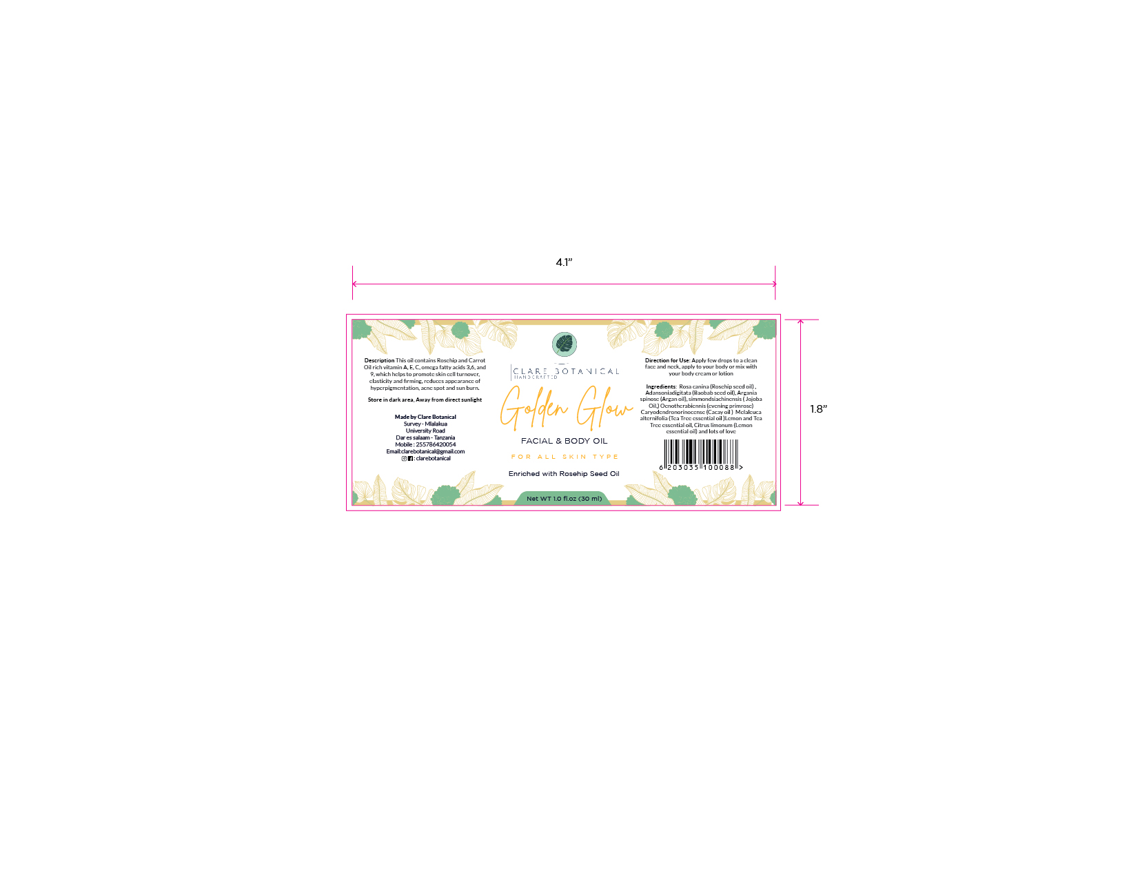 Packaging Design by Priyo Subarkah for Clare Haule | Design #26592510