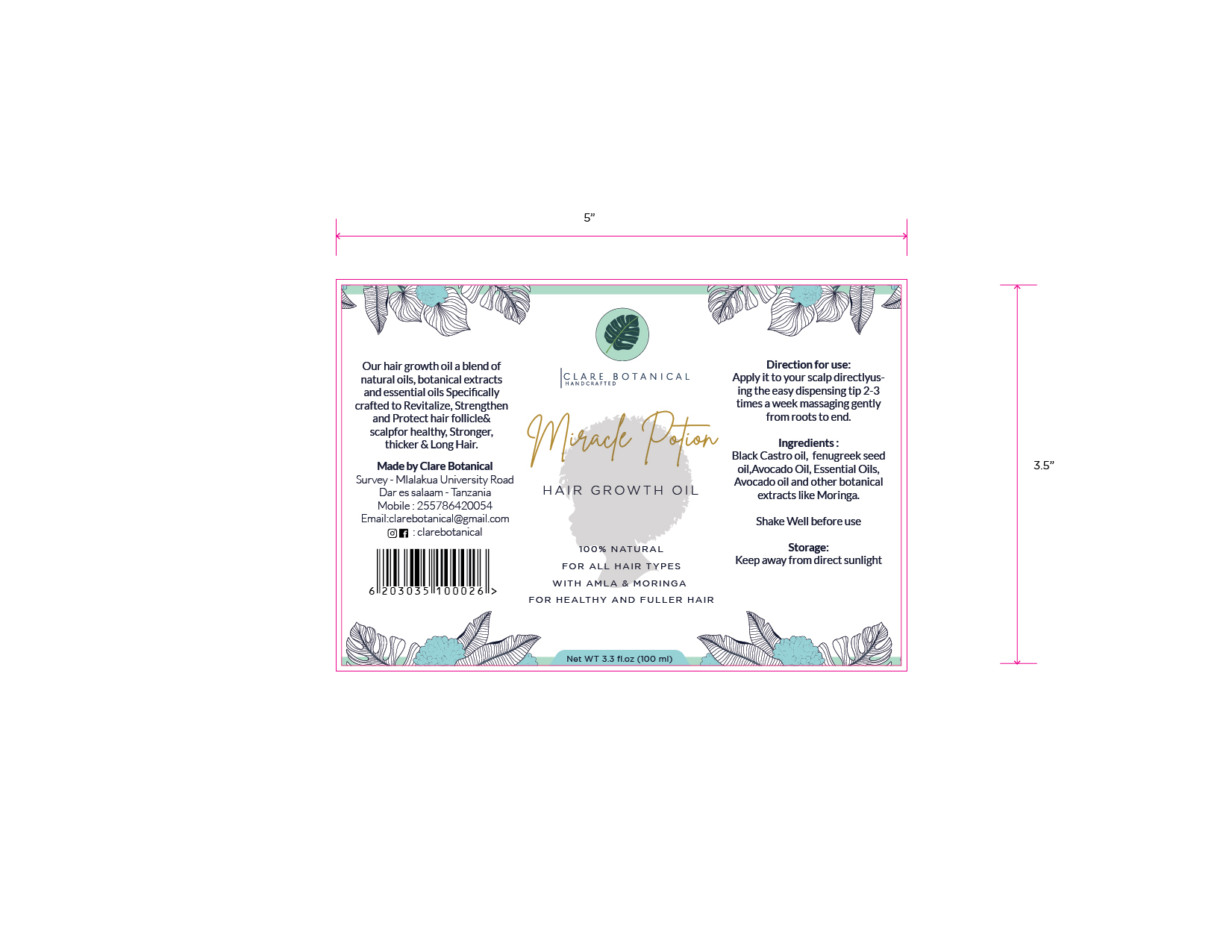 Verpackungs-Design von Priyo Subarkah für Clare Haule | Design #26724694