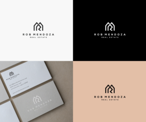 Rob Mendoza Real Estate  | Logo Design by step forward 2