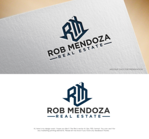 Rob Mendoza Real Estate  | Logo Design by Mono.co