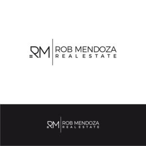 Rob Mendoza Real Estate  | Logo Design by Larss Petrov