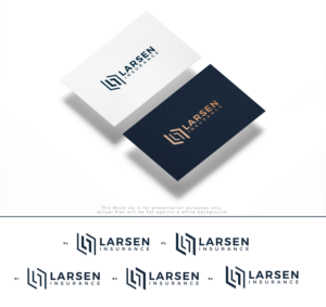 Larsen Insurance | Logo Design by Vetroff