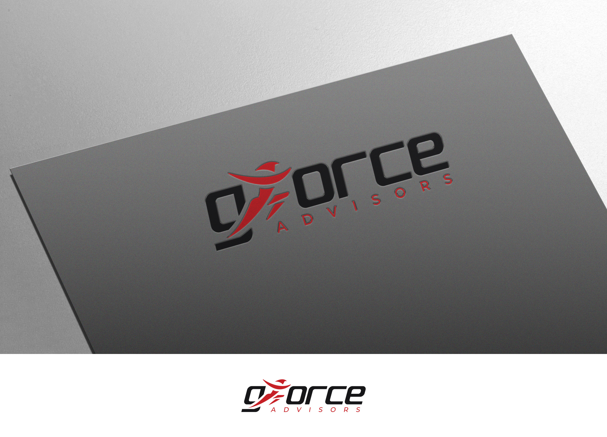 Logo Design by Verified artistry for gforce advisors LLC | Design #26548645
