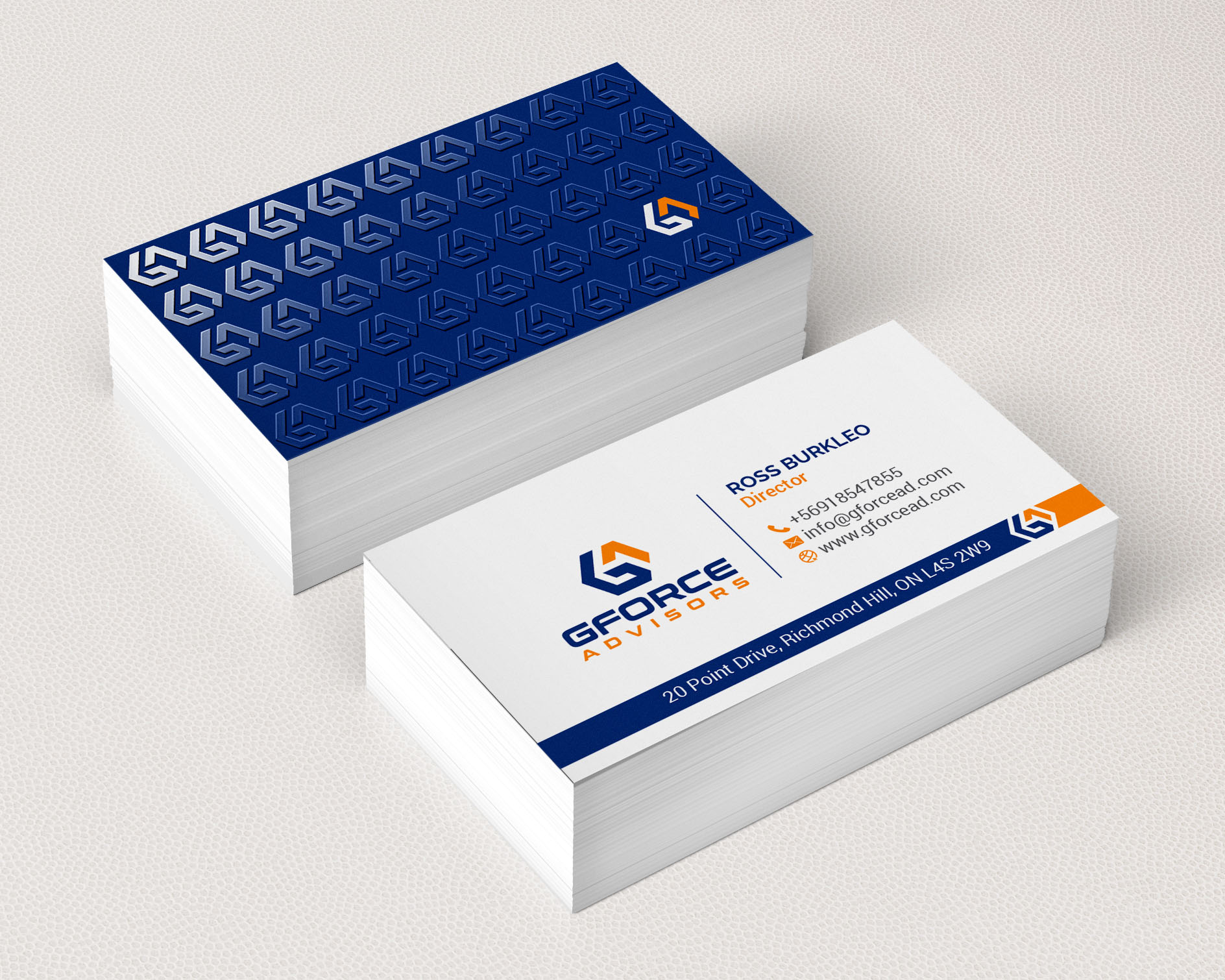 Logo Design by R.design for gforce advisors LLC | Design #26515388