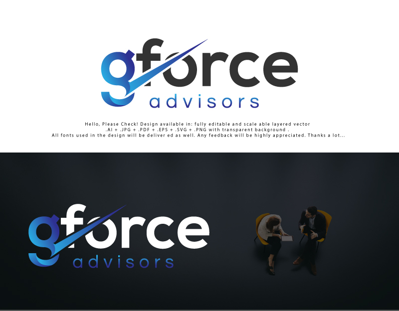Logo Design by Pro_DesignMaster for gforce advisors LLC | Design #26539466