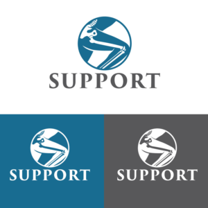 SUPPORT Study or SUPPORT Trial or SUPPORT | Logo Design by Jennifer©