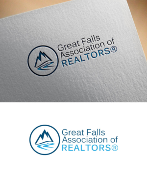 Great Falls Association of REALTORS® | Logo Design by Mr Line @rt