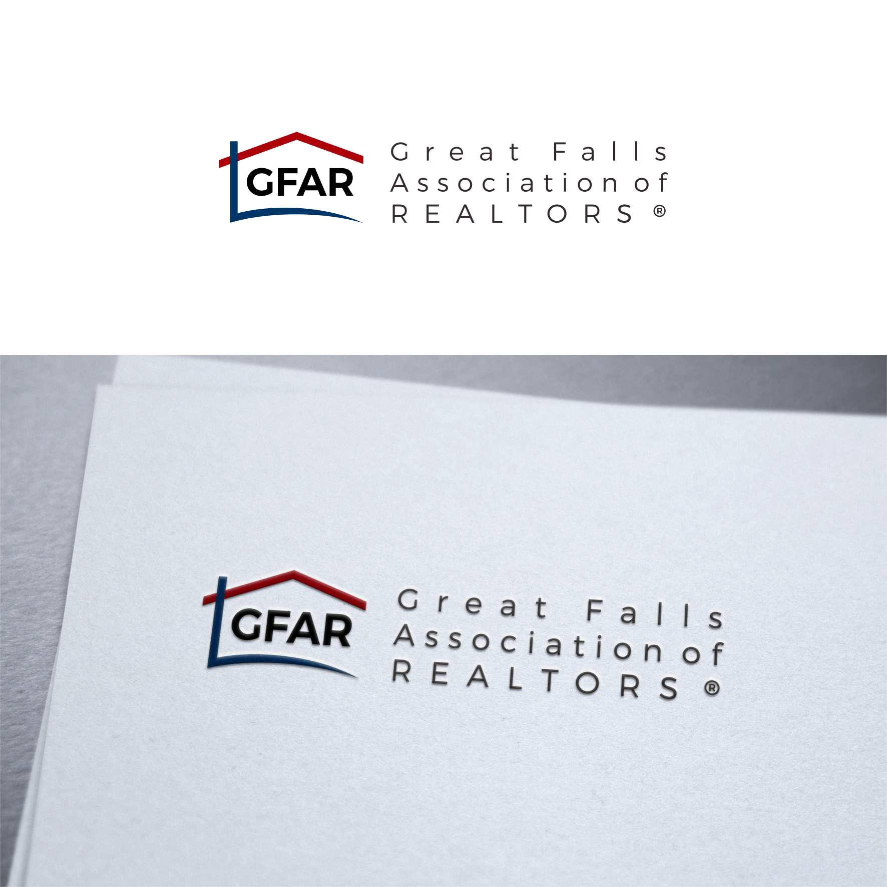 Logo Design by art_rebel for Great Falls Association of Realtors | Design #26552691