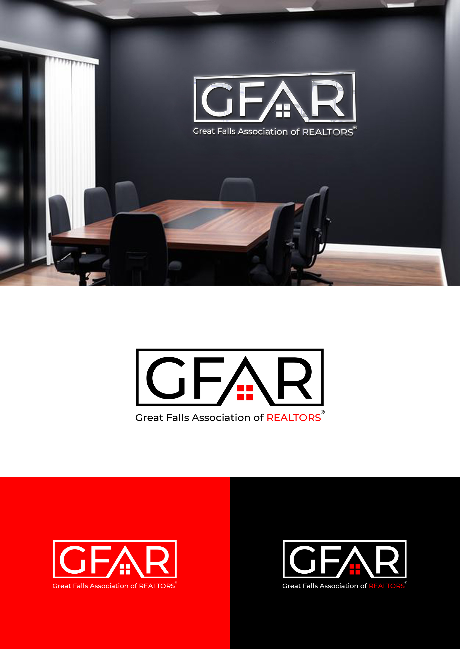 Logo Design by Namita for Great Falls Association of Realtors | Design #26519455