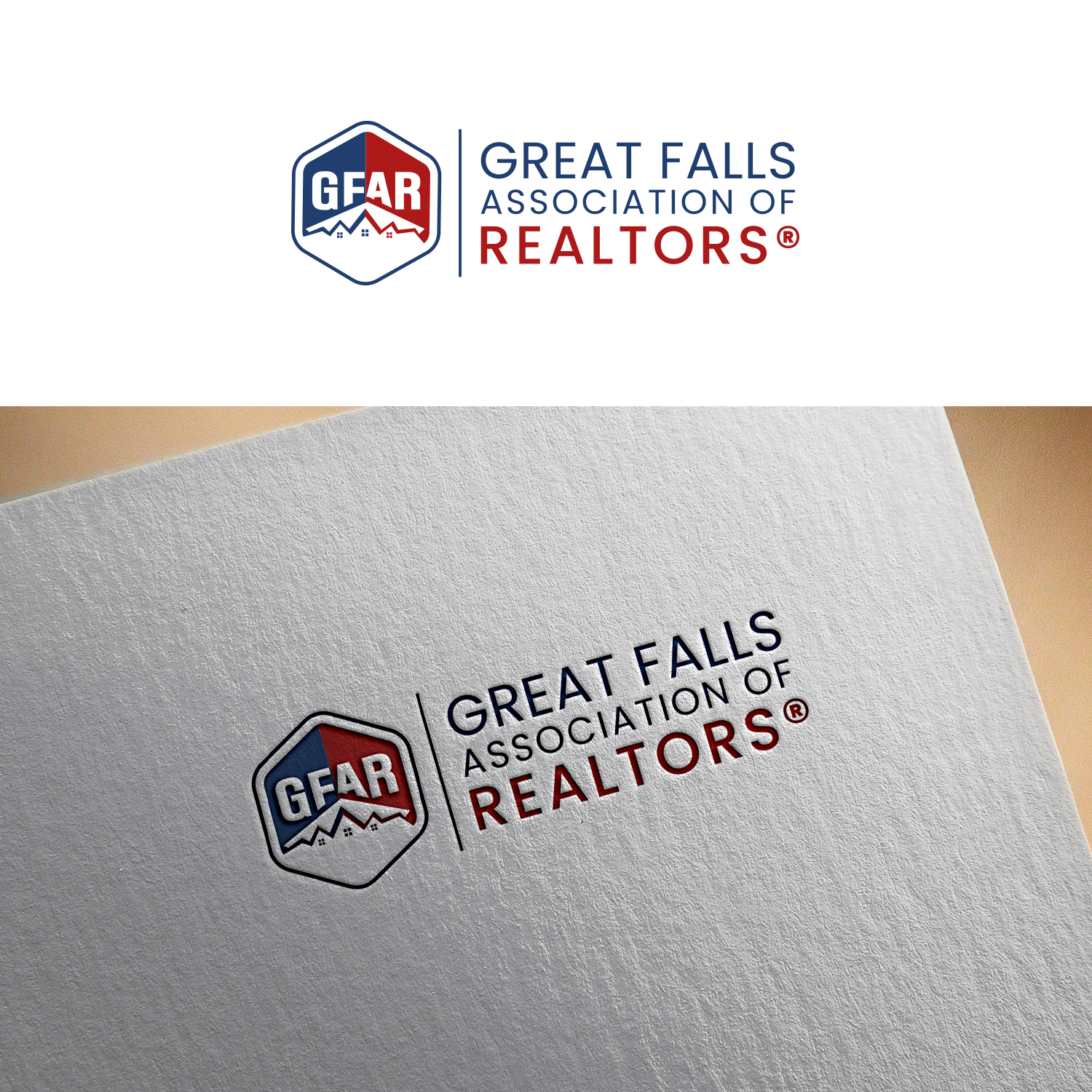 Logo Design by Maxo-Biz for Great Falls Association of Realtors | Design #26518369