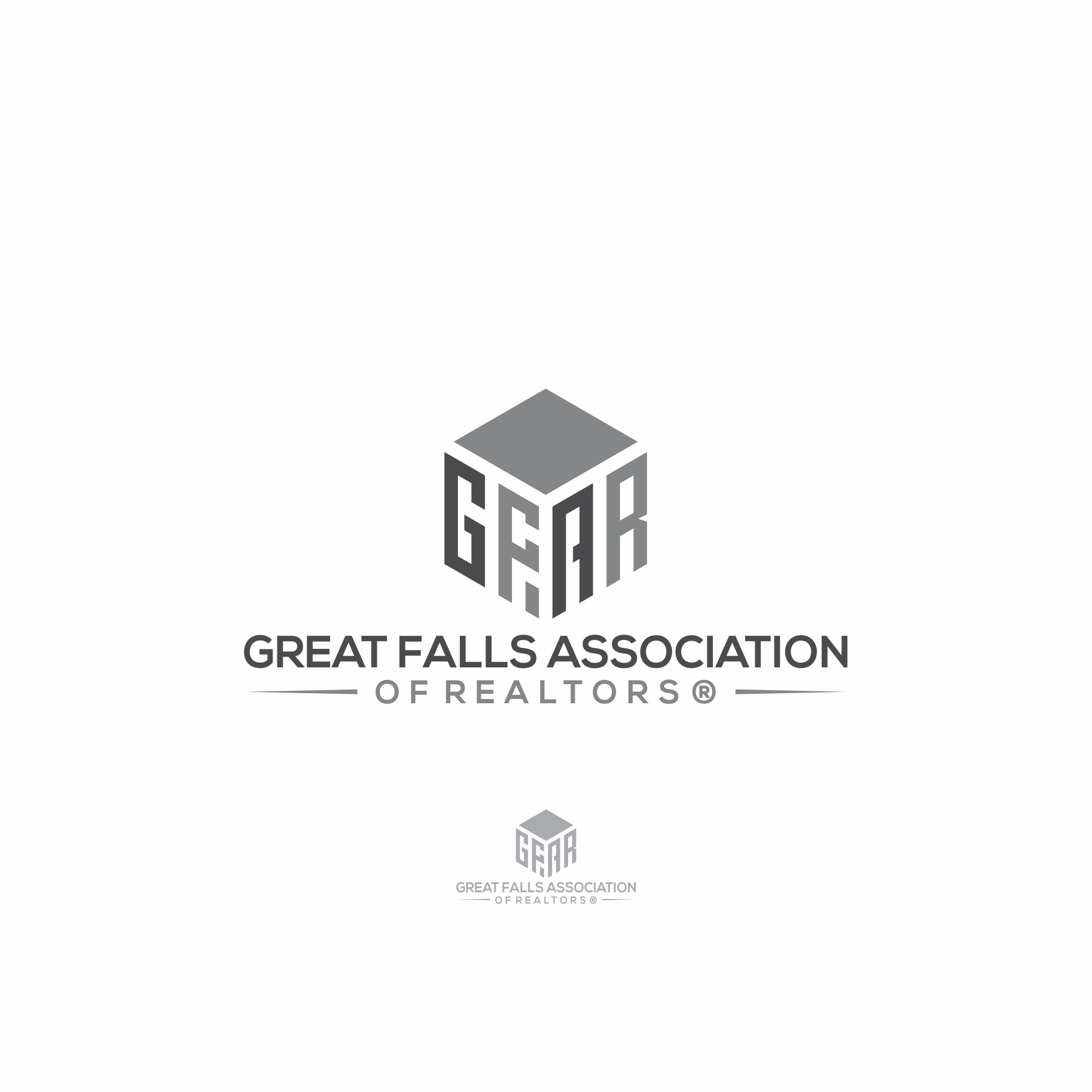 Logo Design by saher khan 2 for Great Falls Association of Realtors | Design #26518558