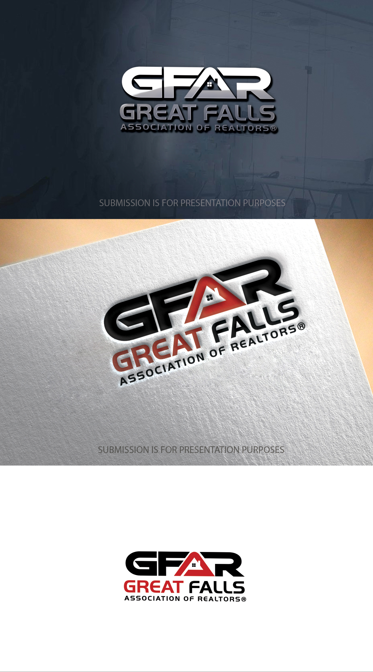 Design de Logo par graphicevolution pour Great Falls Association of Realtors | Design #26518688
