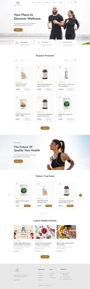 Web Design by prabir 3 for this project | Design #26533402