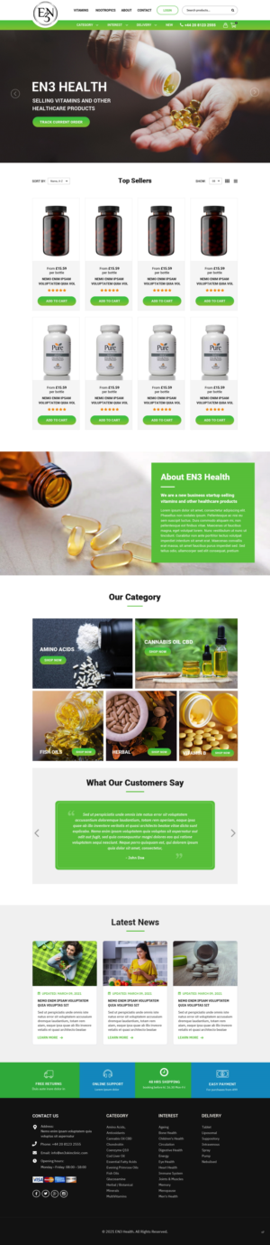 Web Design by pb for this project | Design #26519228