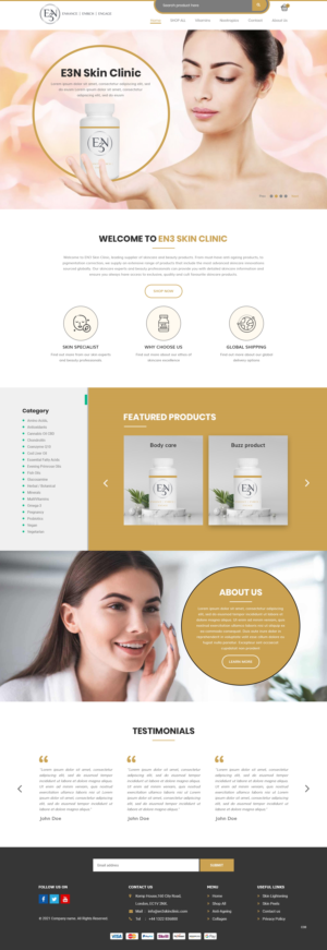 Web Design by pb for this project | Design: #26519235