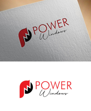 PW   Power Windows (we would like the logo to both include and exclude the full company name) | Logo Design by Mr Line @rt