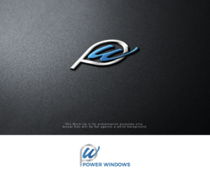 PW   Power Windows (we would like the logo to both include and exclude the full company name) | Diseño de Logo por Vetroff