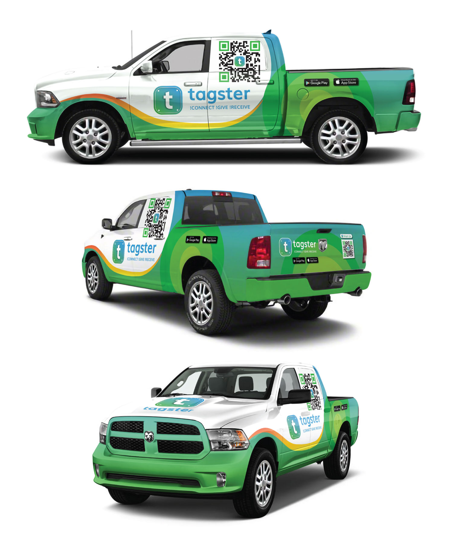 Diseño de Rotulación de Vehículo por White Diary para Patriot Hitches, LLC | Diseño #26540424