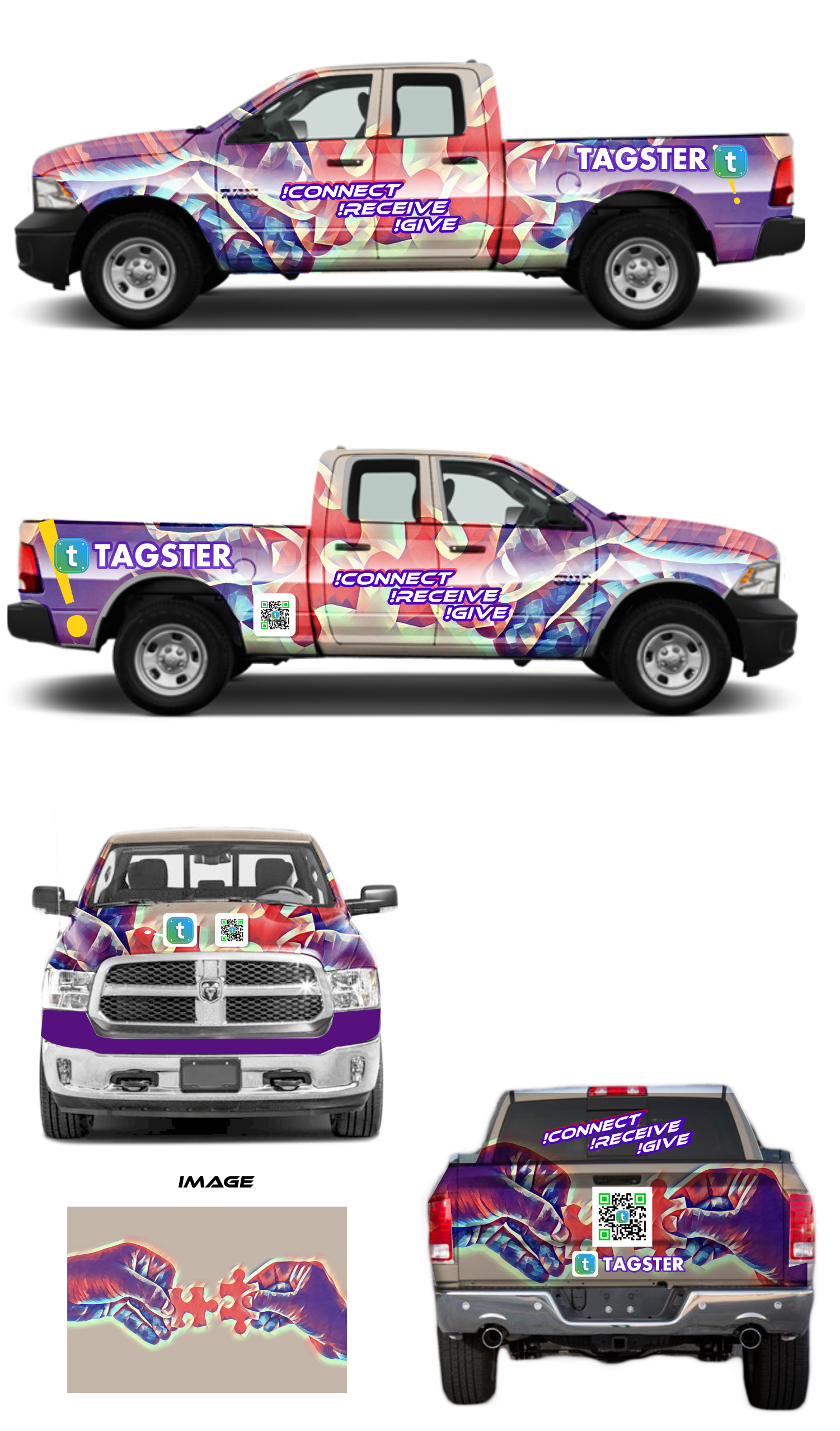 Diseño de Rotulación de Vehículo por EDesignN para Patriot Hitches, LLC | Diseño #26532149