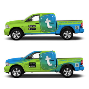 Car Wrap Design by Yoga Tri for Patriot Hitches, LLC | Design: #26516487